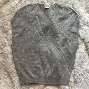 Micheal Kors Sleeveless 100% Cashmere Sweater
